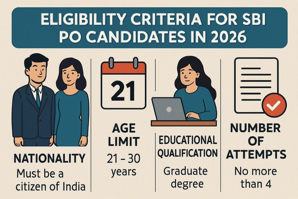 criteria for SBI PO 